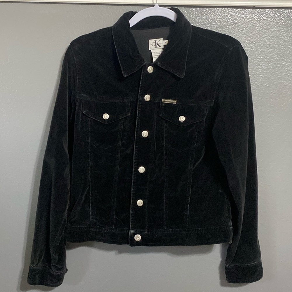 Calvin Klein Jeans Velour Jacket